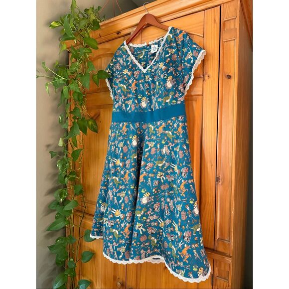 Disney Parks The Dress Shop Toy Story 4 Dress  3X Retro A-Line - Picture 1 of 15